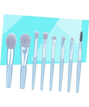 SOESFOUFU 8pcs Makeup Brush for Woman Makeup Face Eyeshadow Makeup Mini Makeup Brushes Face Powder Blue - Buy Online on GoSupps.com