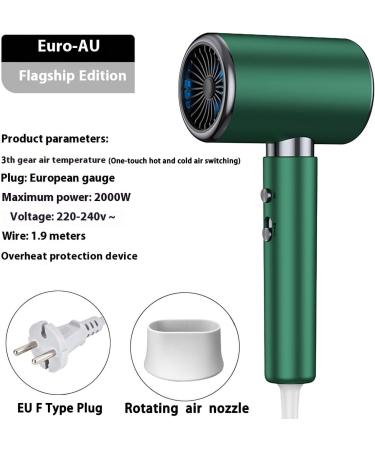 Melaide Flagship Edition Hairdryer 2000 W 3 speeds hotcold rotating attachment cord 19 m green - Buy Online on GoSupps.com