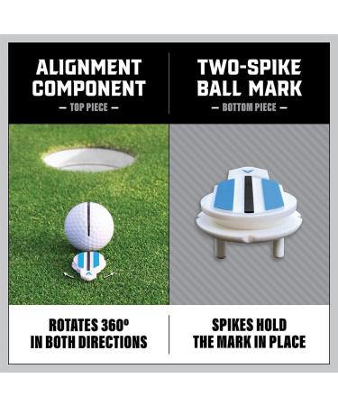 360 Rotating Golf Ball Marker for Perfect Alignment - Buy Online on GoSupps.com