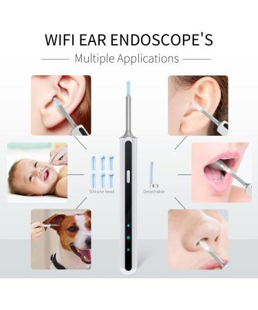 Wireless Ear Wax Removal Kit with 6 LED Light for Kids, Adults, and Pets - Buy Online on GoSupps.com