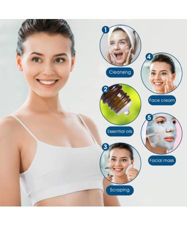 Stainless Steel Face Roller & Gua Sha Tool | Anti-Aging Skin Care for Puffiness & Wrinkles - Buy Online on GoSupps.com