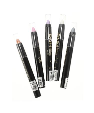 FRCOLOR 5pcs Pearlescent Eyeshadow Pencil Eyeshadow Stick Girls Suit Glitter Eyeshadow Pens Cosmetics Matte