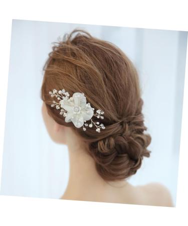 FRCOLOR Crystal Hair Comb Tiara Bridal Hair Comb Decor Hair Comb Decorate Bride Wedding - Buy Online on GoSupps.com