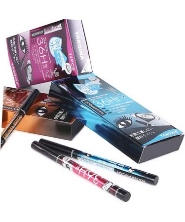 Beaupretty 3Pcs Eyeliner Pen Liquid Eyeliner For Women Colorful Eyeliner Pencil Long Lasting Makeup Size 1x3pcs as shown x 3pcs - Buy Online on GoSupps.com