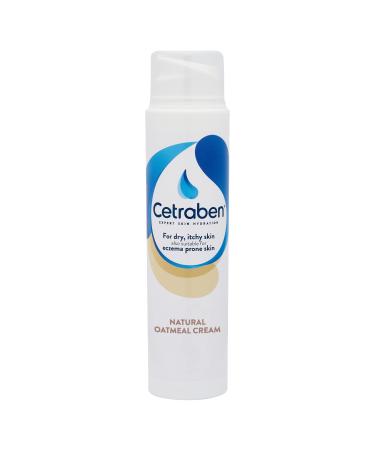 Cetraben Natural Oatmeal Cream Body Cream Dry Skin Moisturiser Suitable For Sensitive and EczemaProne Skin - 190g 190 g (Pack of 1)
