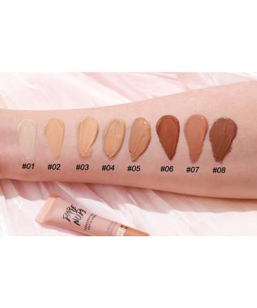 Matte Concealer Natural Matte Finish Freckles Tear Gap Nose Shadow Contour Stick 24h Full Coverage Matte Finish-12ml/0.14oz (07#) - Buy Online on GoSupps.com
