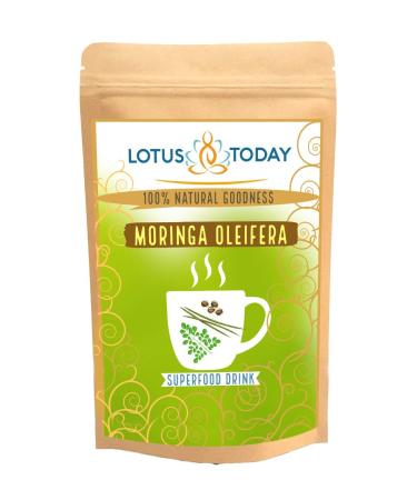 Lotus Today Herbal Tea Moringa Tea Pure Moringa Leaves Drumstick Leaf 21 Tea Bags Caffeine Free - Energy Boost