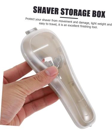 Buy Wofashpuret 3-Piece Razor Storage Box | Travel Case & Safety Holder for Manual Shaving | Clip-On Razor Covers & Carrier Bag - Buy Online on GoSupps.com