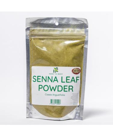 Herb To Body Senna Leaf Powder | Cassia Angustifolia | Wildcrafted | 4oz