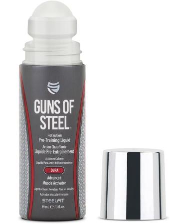 Steelfit Guns of Steel 89ml - Premium Muscle Enhancer | International Shipping Available - Buy Online on GoSupps.com
