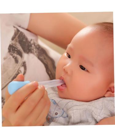 2pcs Baby Medicine Feeder Medicine Dropper Feeder Newborn Liquid Dropper Silicone 5ml Pipette Medicine Dispensers (Blue+Pink) Baby products - Buy Online on GoSupps.com