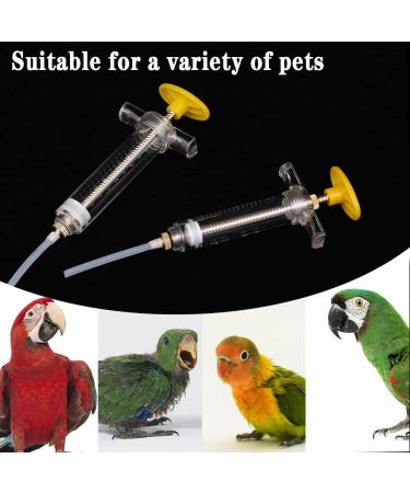 Bird Feeding Syringe Set Baby Birds Syringe Feeder Parrot Feeding Syringe Tube Measuring Syringe Budgie Pet Hand Rearing Feeding Syringes Baby Birds Feeding Syringe Used for Feeding Milk Medicine - Buy Online on GoSupps.com