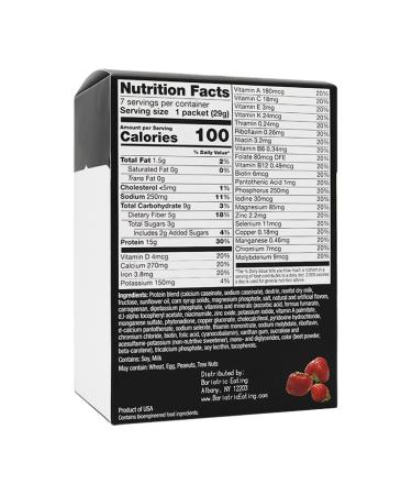 Inspire 15g Protein Shake or Pudding by Bariatric Eating - Strawberry (1-Pack) - Buy Online on GoSupps.com