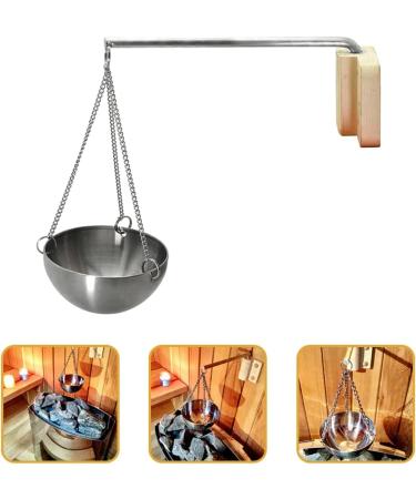 Premium Stainless Steel Sauna Accessories | Essential Oil Diffuser & Fragrance Shell Holder - Buy Online on GoSupps.com