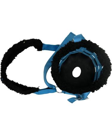 SIE Horse Pasture Muzzle Feed Bag - Cob Turquoise | Durable Solid Color for Horses | International Shipping Available - Buy Online on GoSupps.com