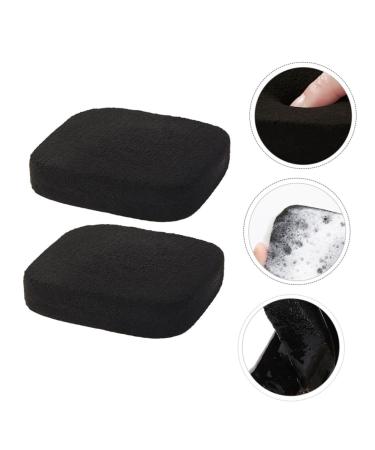 2pcs Charcoal Facial Exfoliating Pads - Compressed Sponges for Deep Cleansing | Face & Body Wash Tools - International Shipping - Buy Online on GoSupps.com