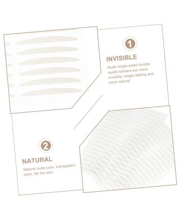 DOITOOL 20 Sheets Double Eyelid Sticker Eye Makeup Tools Glue- Self Adhesive Double Stick Tape Double Sided Sticky Tape 2 Sided Tape Double Side Tape Beauty Tools Single Sided - Buy Online on GoSupps.com