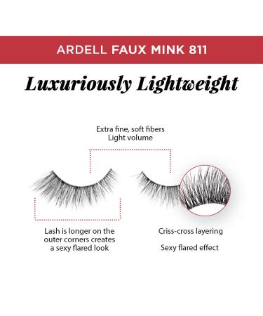 Ardell Faux Mink Lashes - Luxurious Lightweight 4-Pair Set | Best Quality & Comfort - Buy Online on GoSupps.com