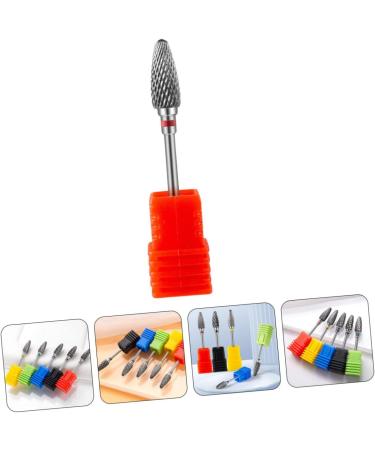 HONMEET Nail Polisher Specialty Tools Russian Manicure Drill Bits Nail Drill Tips Drill Bits Heads Cuticle Sanding Brocas Para Drill Nails Manicure Salon Supplies Kit Tungsten Steel Alloy 7x1.3cm As Shown 1 - Buy Online on GoSupps.com