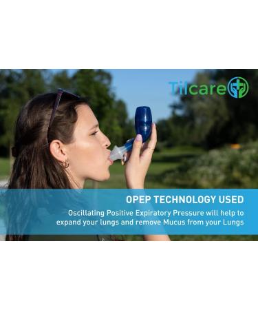 Tilcare Breathing Lung Expander & Mucus Removal Device - Exercise & Cleanse Therapy Aid for better Sleep & Fitness - Buy Online on GoSupps.com