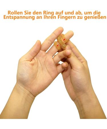 2 Hedgehog Balls & 10 Acupressure Rings - Skills Borderline Set for Stress Relief & Adult Massage - Small 3cm Igel Balls - Buy Online on GoSupps.com