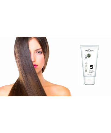 POSTQUAM Professional KERACTIV Straightening Mask 150ml - Keratin Treatment for Smooth Hair Nourishment & Care During Straightening - Buy Online on GoSupps.com