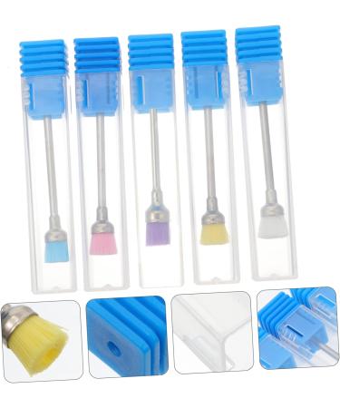 POPETPOP 15 Pcs Nail Dust Brush Nail for Cleaning Nail Cleaner Nail Cleaning Brush Nail Drill Brush Carbide Cleaning Brush Nail Drill Bits Nail Art Tool Fingernail Alloy Metal Grip 7.5x1.2cmx3pcs Assorted Colorx3pcs - Buy Online on GoSupps.com