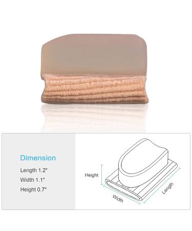 PLPLAAOBO Toe Straightener & Protector Sleeve with Big Toe Gel Spacers - for Bunion Hallux Valgus Correction - Unisex - Day and Night Use - Buy Online on GoSupps.com