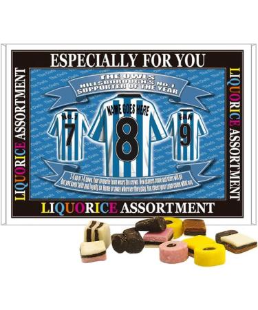 Sheff Wed Personalised Football Shirt Gift Boxed Sweets - Buy Online on GoSupps.com