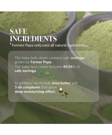 Fermier Papa Baby Nourishing Cream | 4.23 fl. oz. | All Natural Moisturizer for Sensitive Skin - Buy Online on GoSupps.com