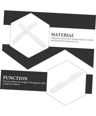 Buy Besportble Anti-Slip Nose Sponge Pads for Glasses & Masks | 10x1cm White Stripes International Shipping Available - Buy Online on GoSupps.com