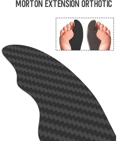Toe Special Use Carbon Fiber Insole - 290mm Rigid Foot Support for Hallux Rigidus & Morton's Toe - Men's Size 11 - Buy Online on GoSupps.com