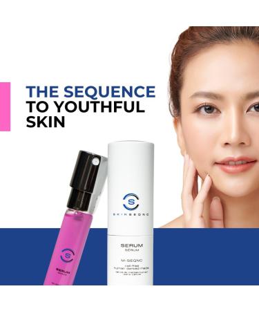 M-SEQNC Serum - Advanced Regenerative Skincare | Cell-Free Technology & Medical Grade Ingredients for Youthful Skin | Visible Results for Glowing Skin - Buy Online on GoSupps.com