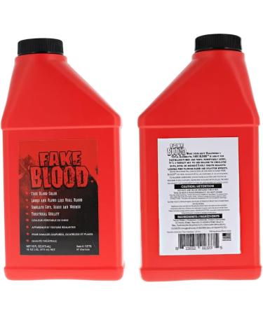 Liquid Latex Fashions - Premium Halloween Fake Blood for Adults & Kids | Theatrical Quality Special Effects - 2 Pints (16 Oz - Buy Online on GoSupps.com