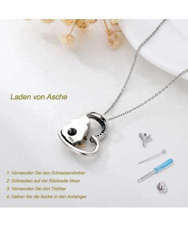 Chenghong 925 Sterling Silver Dog Chain Necklace with Crystals - Perfect Gifts for Women & Dog Lovers - Buy Online on GoSupps.com