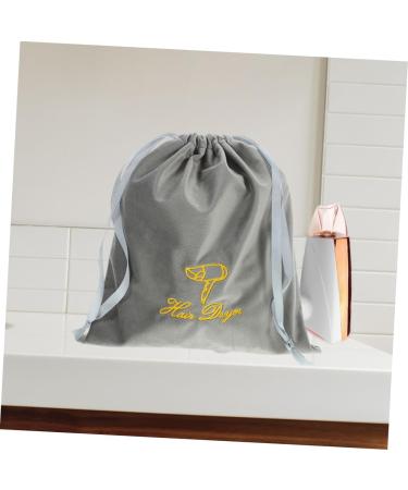 TOVINANNA 8 Pcs Hair Dryer Storage Bag Blow Dryer Travel Hair Dryer Blowdryer Drawstring Bag Fabric Grey 25.00X22.00X0.50CMx4pcs Greyx4pcs - Buy Online on GoSupps.com