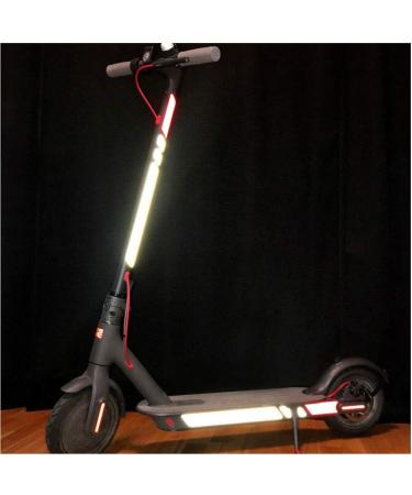 Waterproof Reflective Stickers for XIAOMI M365 Ninebot Scooters - Blue-Silver-Silver | Pedal Scooter Accessories - Buy Online on GoSupps.com