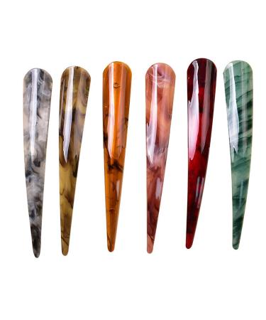 6 Pcs Large Alligator Hair Clips for Styling Salon Sectioning - Durable Non-Slip Metal Clips for Women - 5.5 Inch - Pack of 6 - Assorted Colors - Buy Online on GoSupps.com