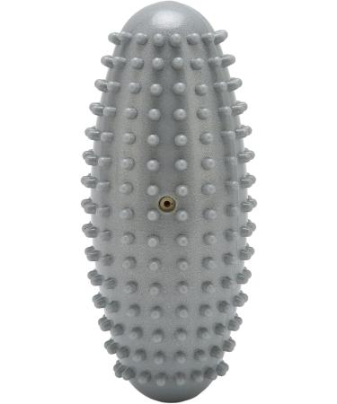 Plantar Fasciitis Massage Ball - Durable PVC Foot Roller for Muscle Relief | Spiky Design Portable Multi-functional (Gray) - Shop Internationally! - Buy Online on GoSupps.com