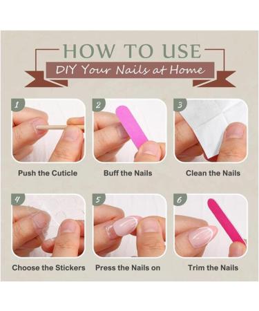 Press on Nails Long Trapezoid Fake Nails 24Pcs Shiny Butterfly Decoration False fingernail with Self-Adhesive Jelly Nail Glue Tabs Press On False Nails - Buy Online on GoSupps.com