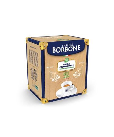 Caff Borbone Compostable Coffee Pods - 100 ESE System Compatible Black Mix - Eco-Friendly & Recyclable Packaging - Buy Online on GoSupps.com