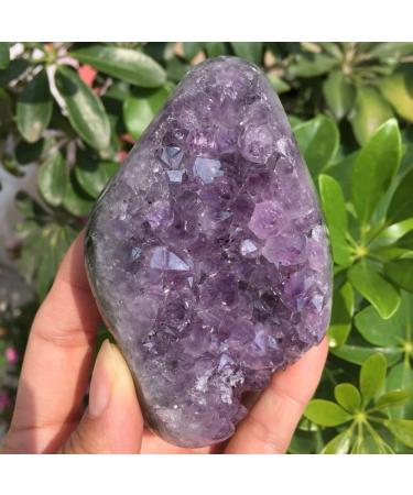 raw Natural Amethyst Quartz Crystal Gemstone Reiki Crystal Cluster Specimen Home Decoration Brazil Natural Stones and Minerals