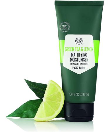 The Body Shop Green Tea and Lemon Mattifying Moisturiser For Men 100ml - Buy Online on GoSupps.com