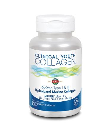 KAL Clinical Youth Collagen 60 Vegetarian Capsules