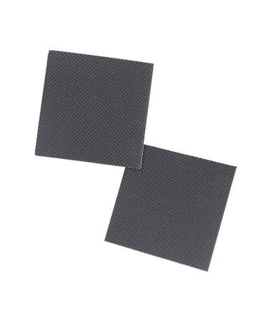 NOLITOY 5 Pairs Wear-Resistant Stickers Black Stickers Shoes Stick Pad Mens Insoles Shoe Sole Protectors for High Heels Rubber Soles for Bottom of Shoes Heels Black Square No Mute Applique