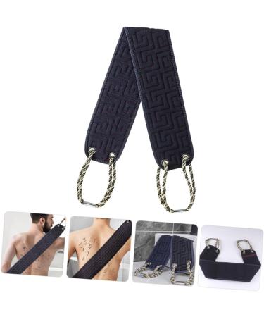 Buy 38-Inch Egyptian Loofah Back Scrubber - Double Sided Exfoliating Cloth for Men & Women | Long Handle Shower Back Washer - Buy Online on GoSupps.com