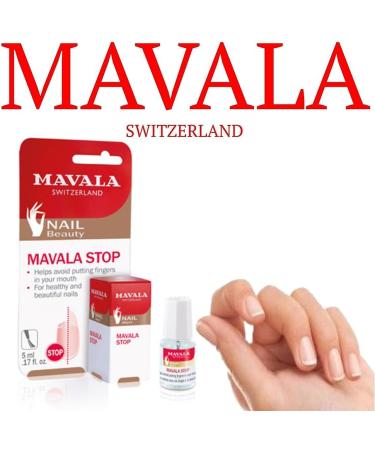 Mavala Stop Deterrent Nail Polish Treatment Stops Putting Fingers In Your Mouth For Ages 3+ 5 ml (Pack of 1) - Buy Online on GoSupps.com
