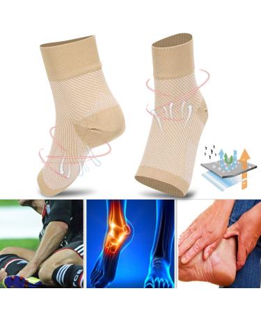 Keenso Plantar Fasciitis Socks - Compression Ankle Brace Support Sleeve for Injury Recovery & Joint Pain Relief | Sport Fitness Supplies (L - Buy Online on GoSupps.com