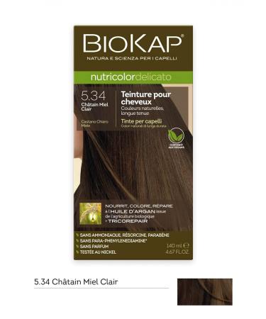 Nutricolor Delicato Hair Colour Light Honey Brown 5.34