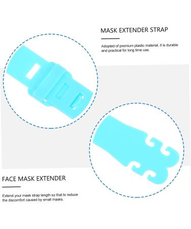 Mobestech 40 STK Mask Fall Down Earrings Hooks | Comfortable Ear Extenders for Sports & Stress Relief - Buy Online on GoSupps.com